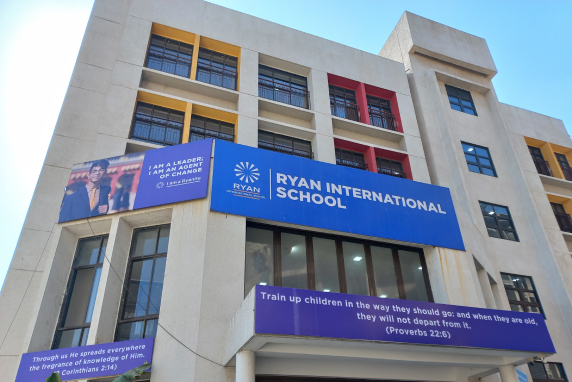 Ryan International School (RIS), Ambernath, is a CBSE Montessori-IX co-ed school